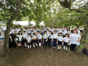 令和6年広島市平和記念式典 広島少年合唱隊集合写真